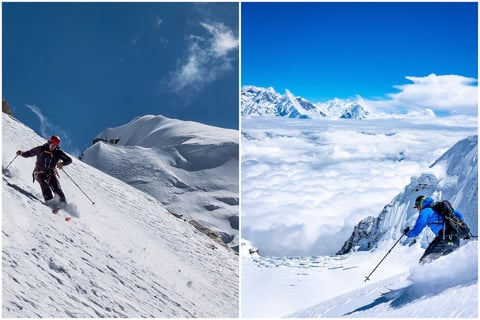 Skier of the Himalaya